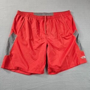 The North Face FlashDry Men's Athletic Shorts XXL Red Quick Dry Running Hiking